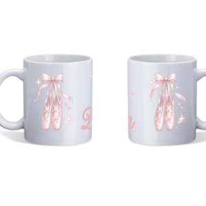 Mok spitzen met naam